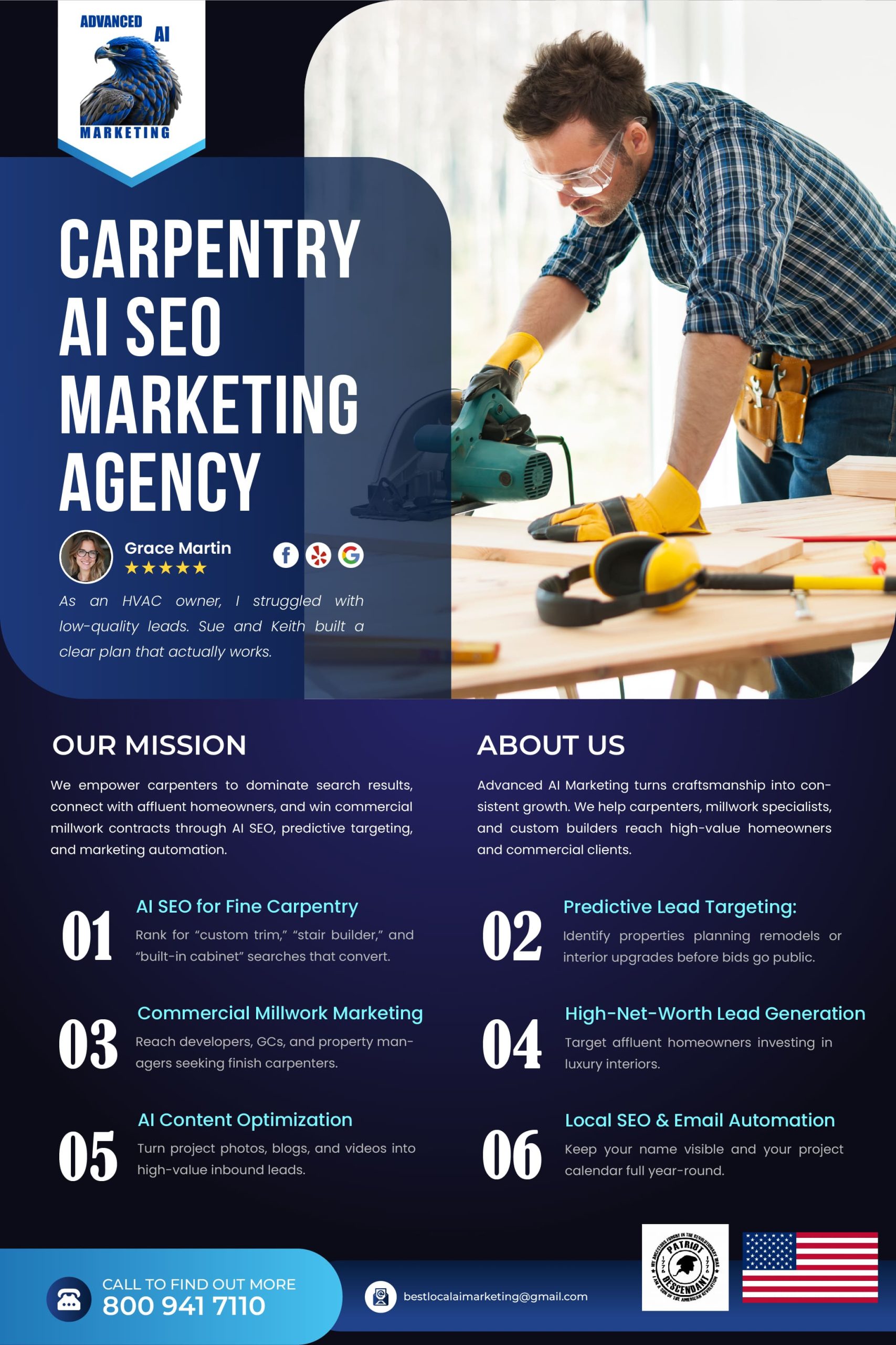 Carpentry AI SEO Marketing Agency