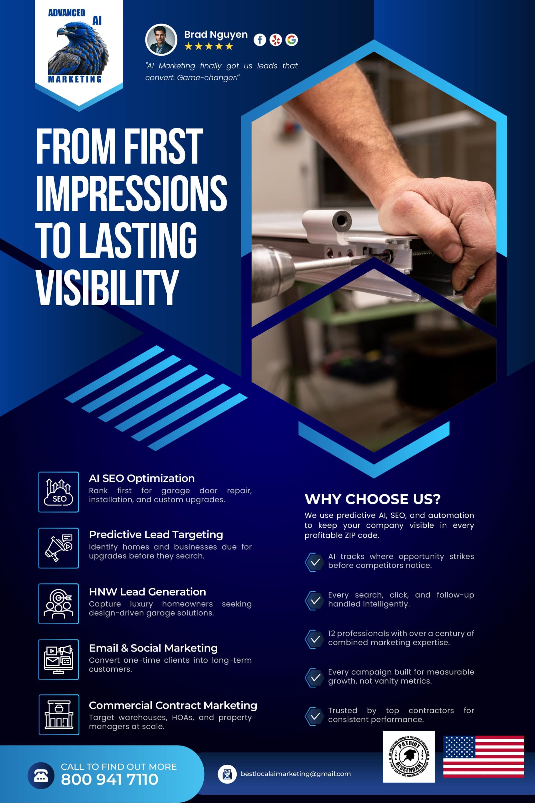 Garage Door AI SEO Marketing Agency