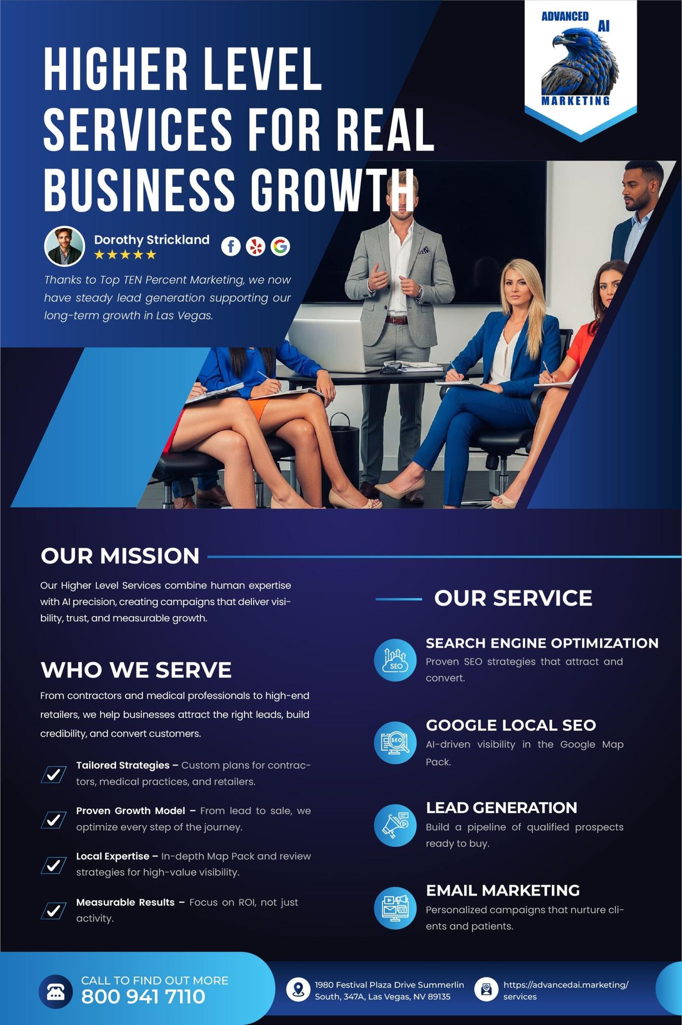 Higher Level Services